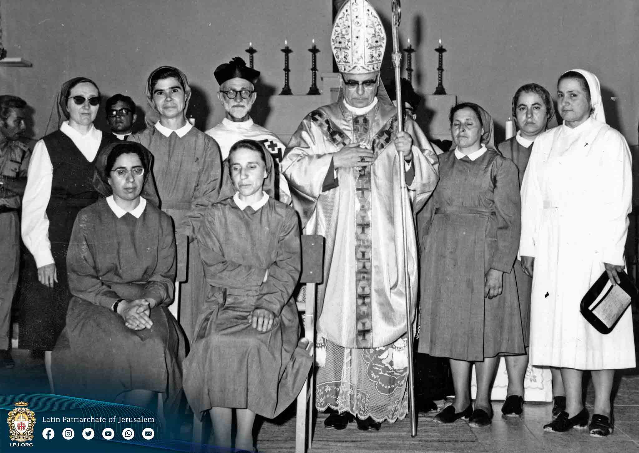 Sisters of St. Joseph preparing children for their first communion, 1972