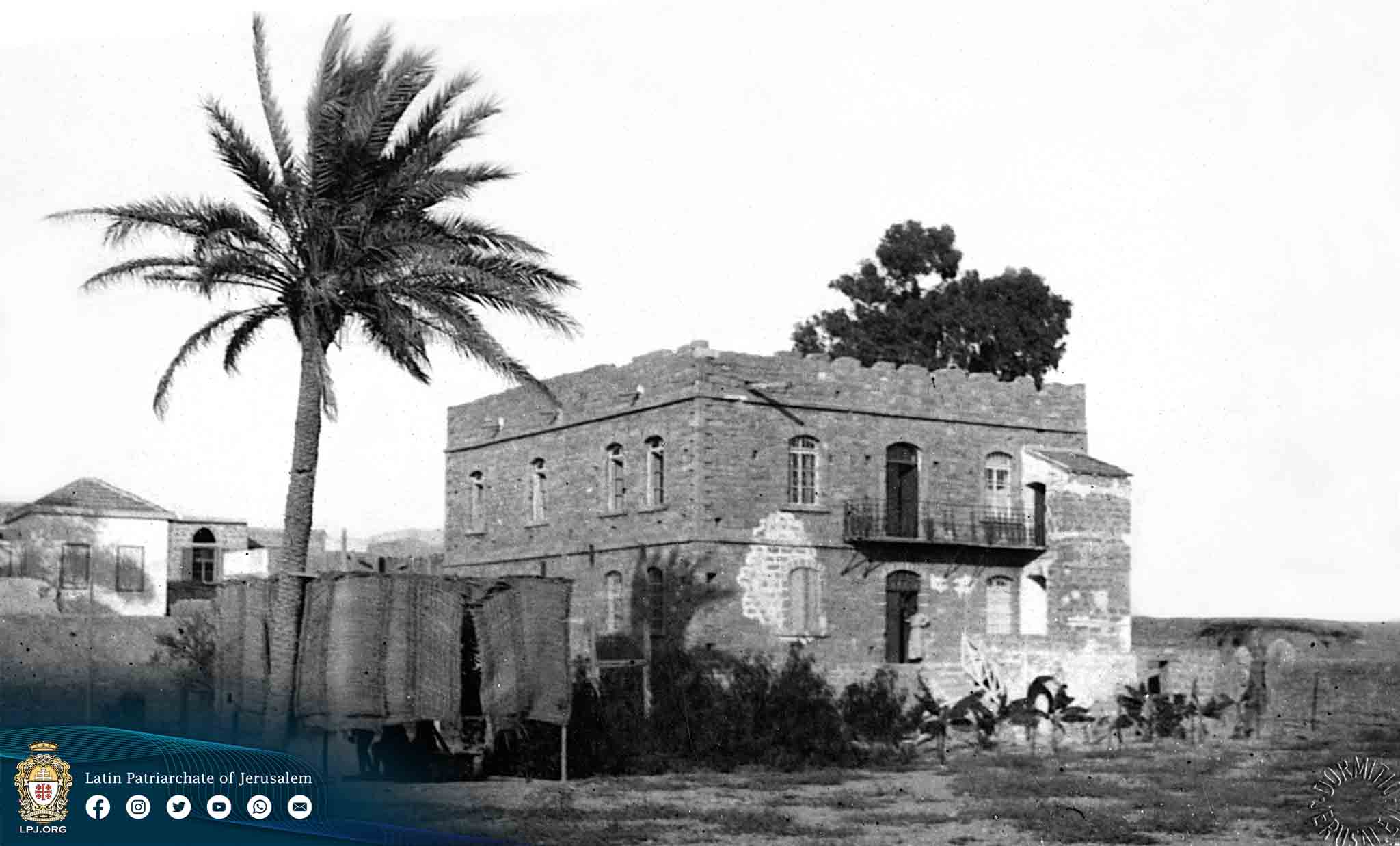 The convent before its restoration