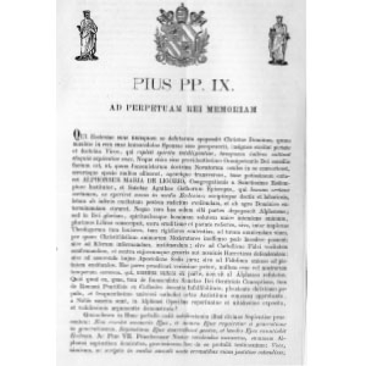 Pie IX - A la memoire perpetuelle de la chose 1871-7 [La]