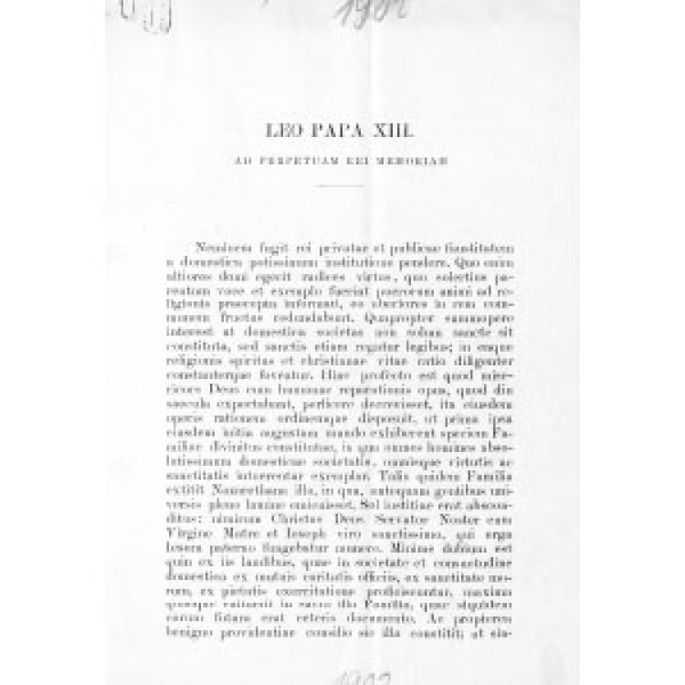 Leon XIII 20 1892 [La]