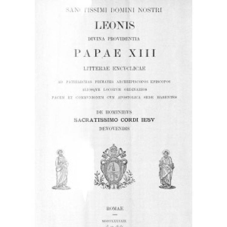Leon XIII - Cordi Iesu 1899 [La]