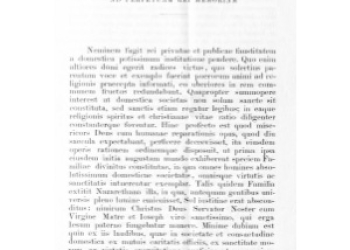Leon XIII - Famiglie Consacrate 1892 [La] [It]
