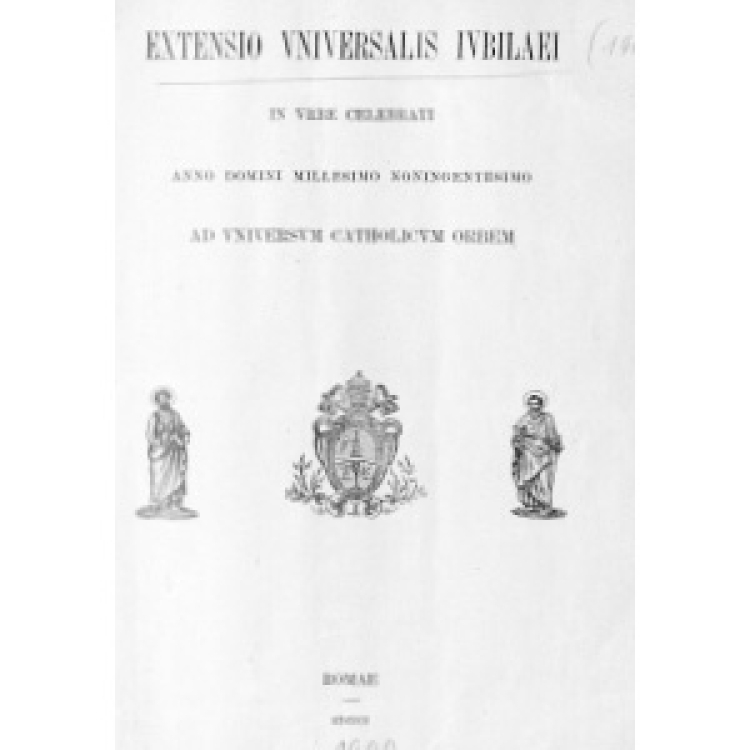 Leon XIII - Iubilei 1900 [La]
