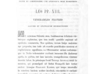 Leon XIII - Missionraios 1893 [La]