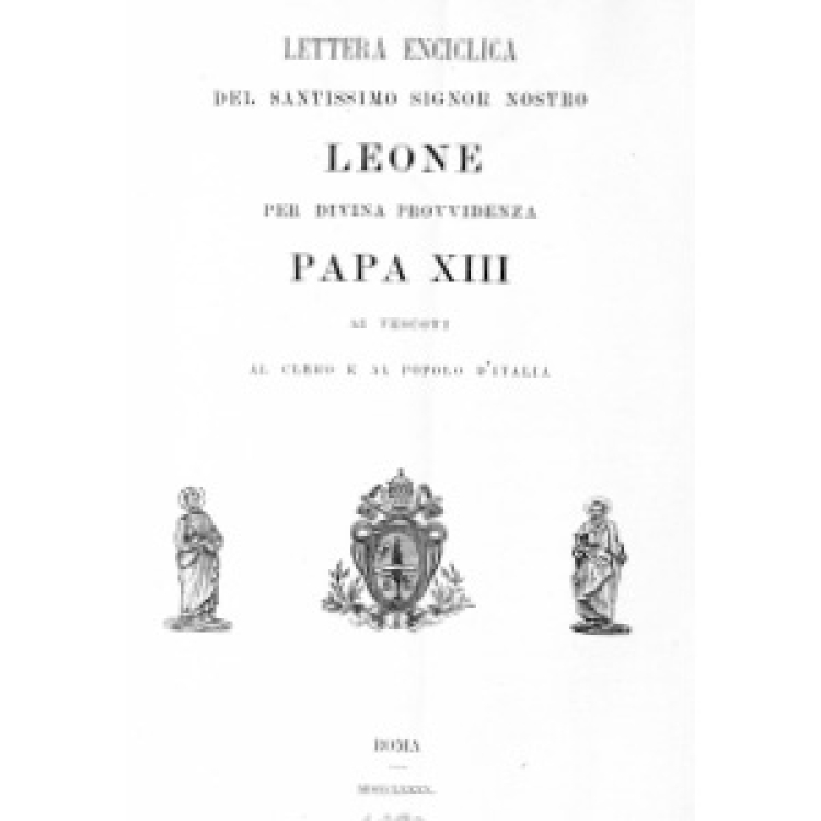 Leon XIII - Popolo d'Italia 1890 [It]