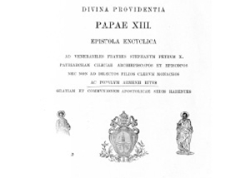 Leon XIII - Populum Armenum Ritus 1888 [La]