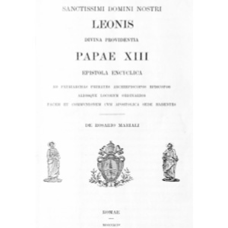 Leon XIII - Rosario Mariali 1894 [La]