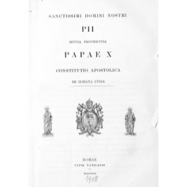 Pie X 06 1908 [La]