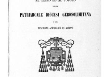 Lettera Pastorale Al clero ed al popolo 1869 [It]