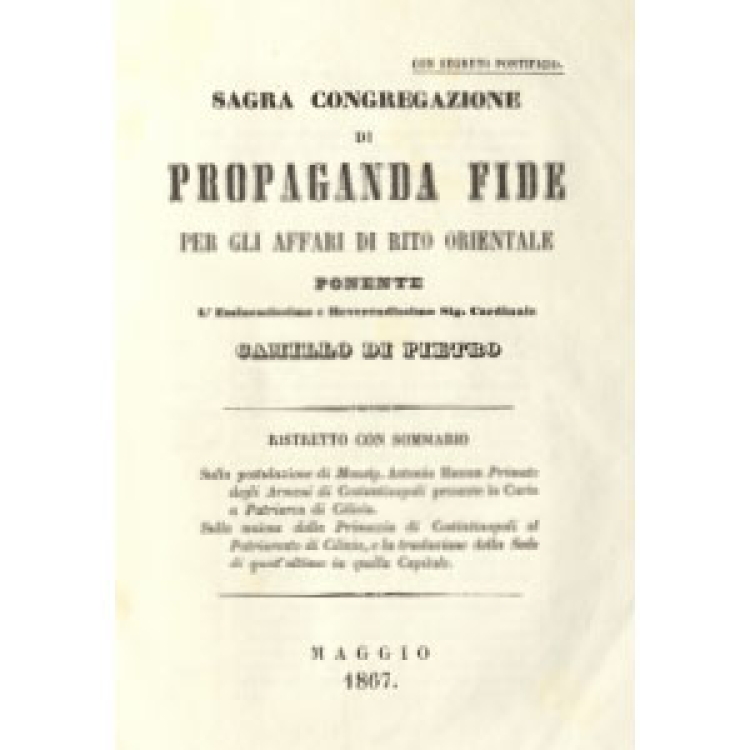 Patri - Armeno 1867 [It]