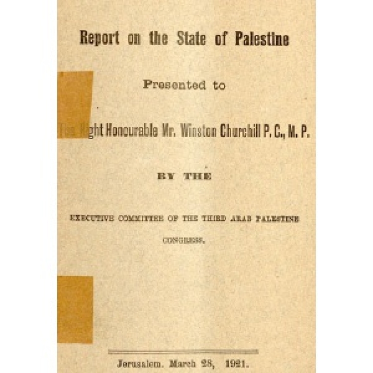 Report on the State of Palestine [En]