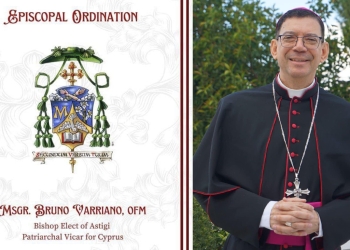 l'ordinazione episcopale di Mons. Bruno Varriano