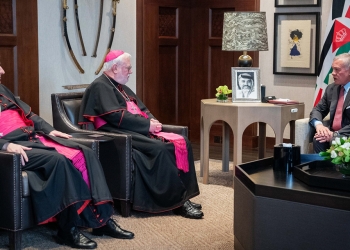 Mons. Gallagher in Giordania