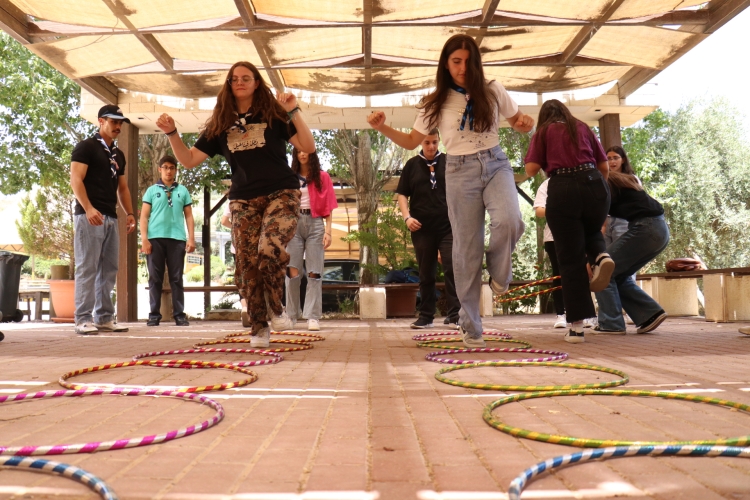 Entrenamiento para Scouts y Guías de nivel avanzado en Jordania