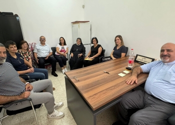 الاجتماع الأوّل لدائرة التربية الدينيّة المسيحيّة في مدرسة البطريركية في الرينة