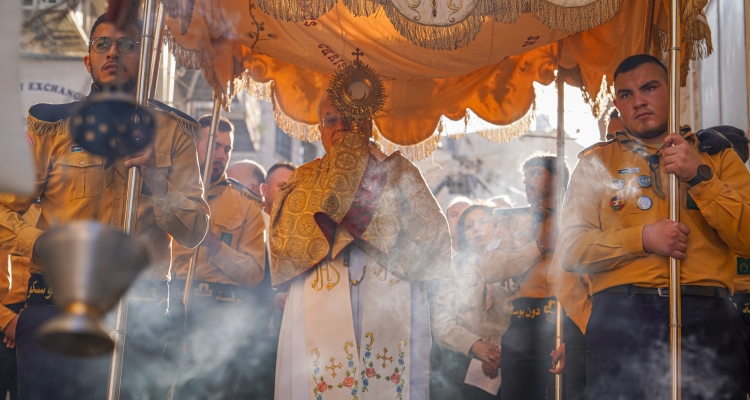 Bethléem célèbre la fête du Sacré Coeur de Jésus