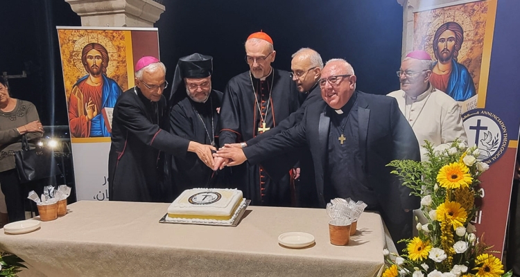 Inaugurazione dell'Istituto Teologico dell'Annunciazione a Nazareth alla presenza dei vescovi cattolici