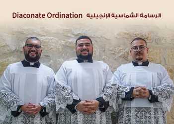 Diaconate Ordination of three Seminarians at Beit Jala