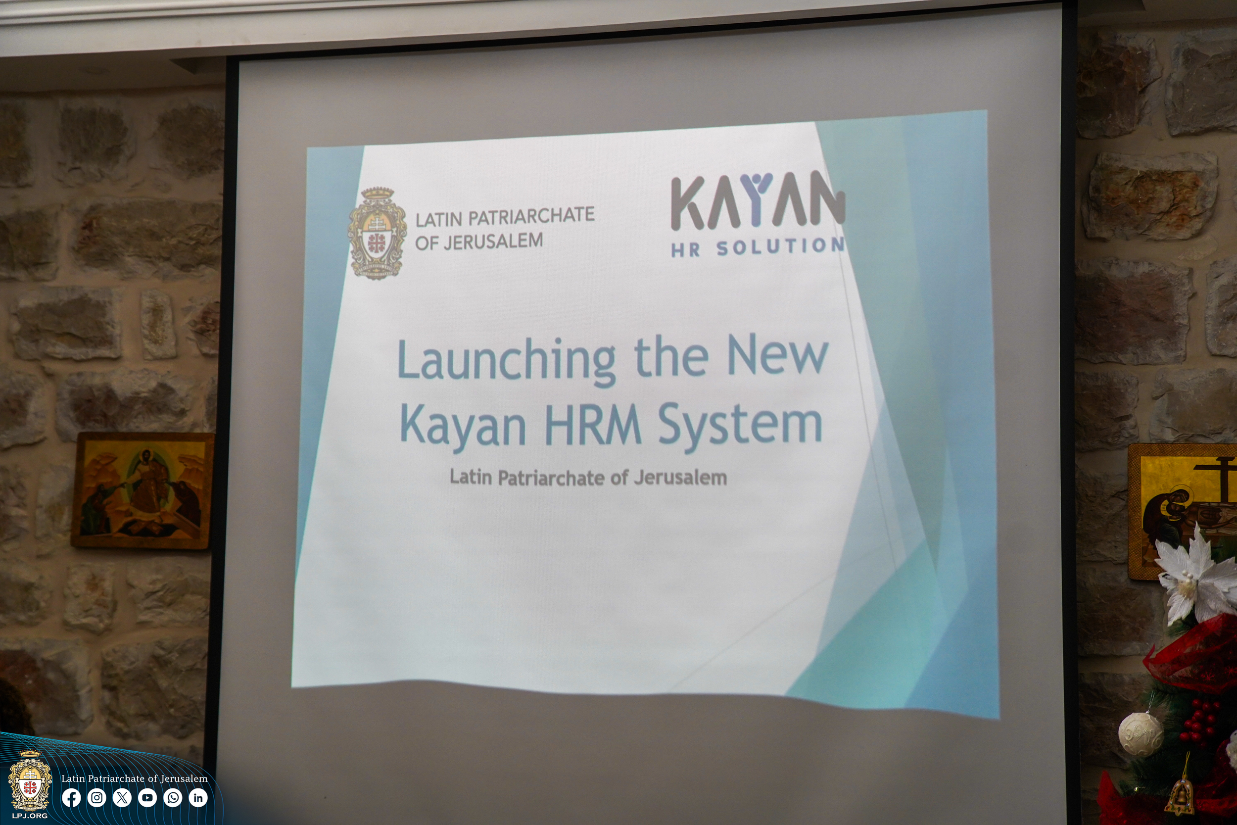 Latin Patriarchate of Jerusalem Introduces New Comprehensive HR System “Kayan”