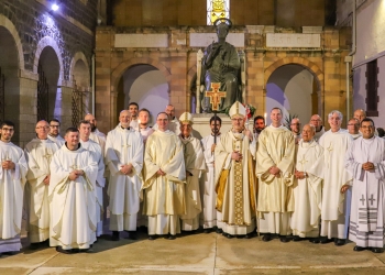 Cardinal Pizzaballa Ordains Two Deacons from the Koinonia John the Baptist Community in Tiberias