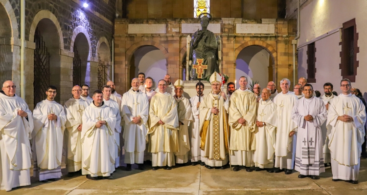 Cardinal Pizzaballa Ordains Two Deacons from the Koinonia John the Baptist Community in Tiberias