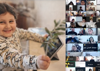 طلاب مدرسة راهبات الناصرة في شفاعمر يحتفلون بأحد الشعانين بلقاء روحي مميّز