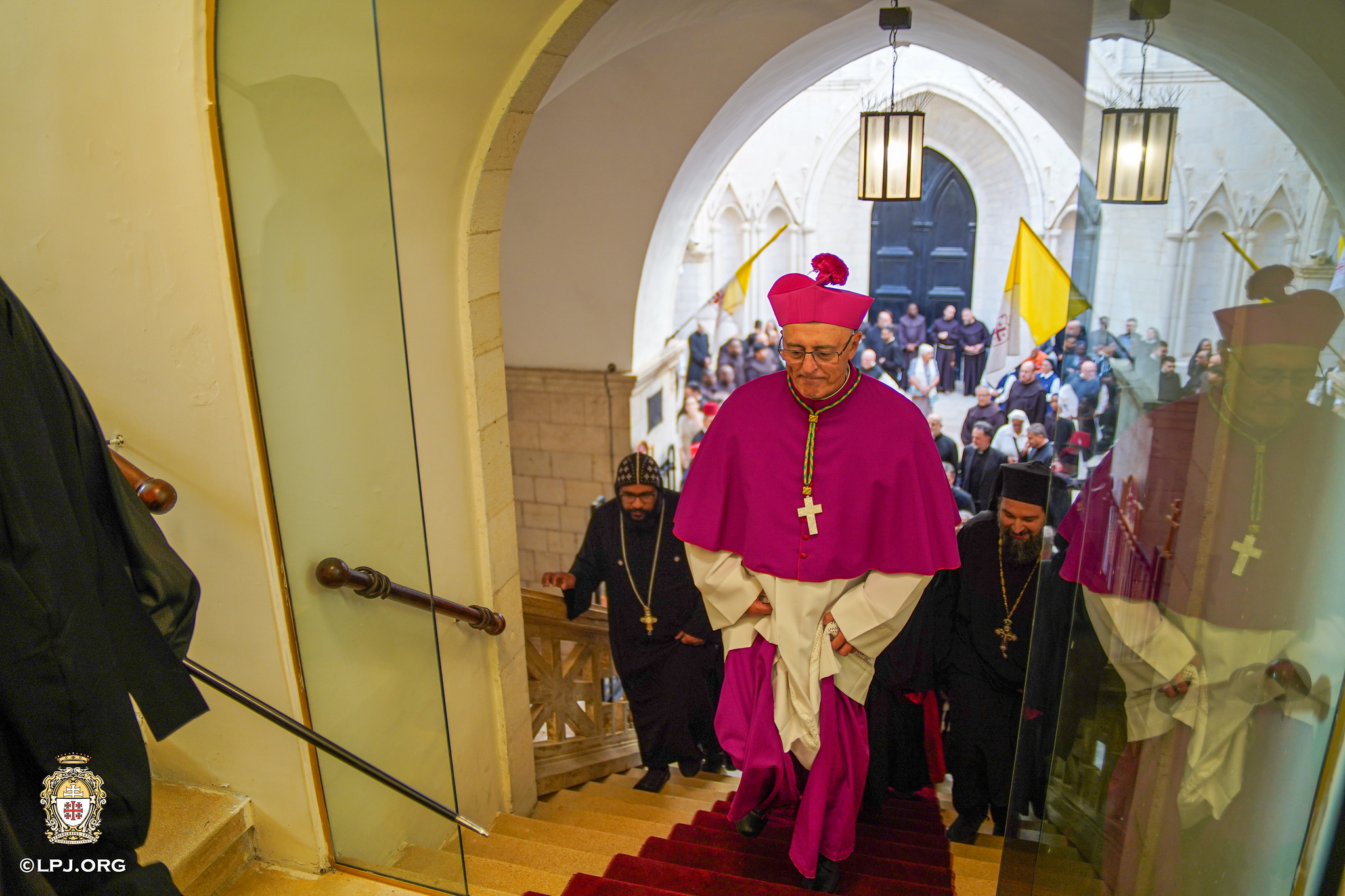 “Listen, Dialogue, Pray”: Official Entrance of the Apostolic Delegate to Jerusalem