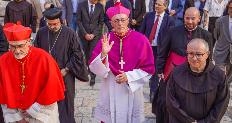 “Listen, Dialogue, Pray”: Official Entrance of the Apostolic Delegate to Jerusalem